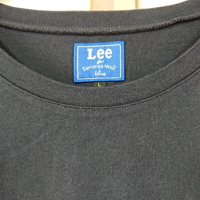 SM2(サマンサモスモス)のSM2 blue Lee コラボTシャツ バディーリー サマンサモスモス ブルー レディースのトップス(Tシャツ(半袖/袖なし))の商品写真