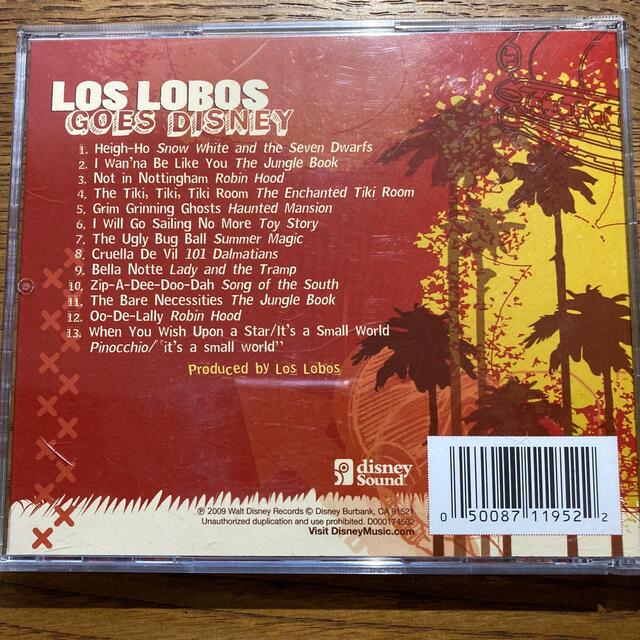 Disney(ディズニー)の【レア？】LOS LOBOS GOES DISNEY エンタメ/ホビーのCD(キッズ/ファミリー)の商品写真