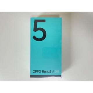 OPPO - OPPO Reno5 A eSIM A103OP シルバーブラック