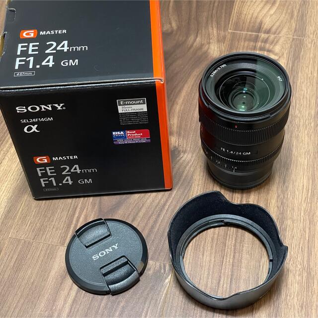 SONY(ソニー)の【美品】SONY FE 24mm F1.4 GM　SEL24F14GM スマホ/家電/カメラのカメラ(レンズ(単焦点))の商品写真