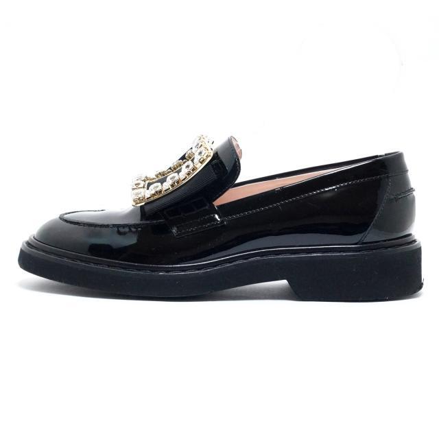 最愛 ROGER VIVIER - ロジェヴィヴィエ シューズ 37 1/2 - 黒 その他