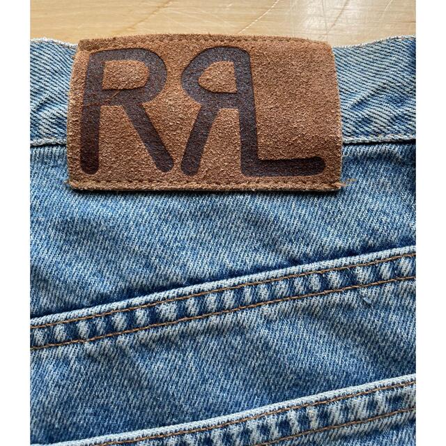 RRL(ダブルアールエル)のRRL ダブルアールエル　ラルフローレン　デニムハーフパンツ メンズのパンツ(ショートパンツ)の商品写真