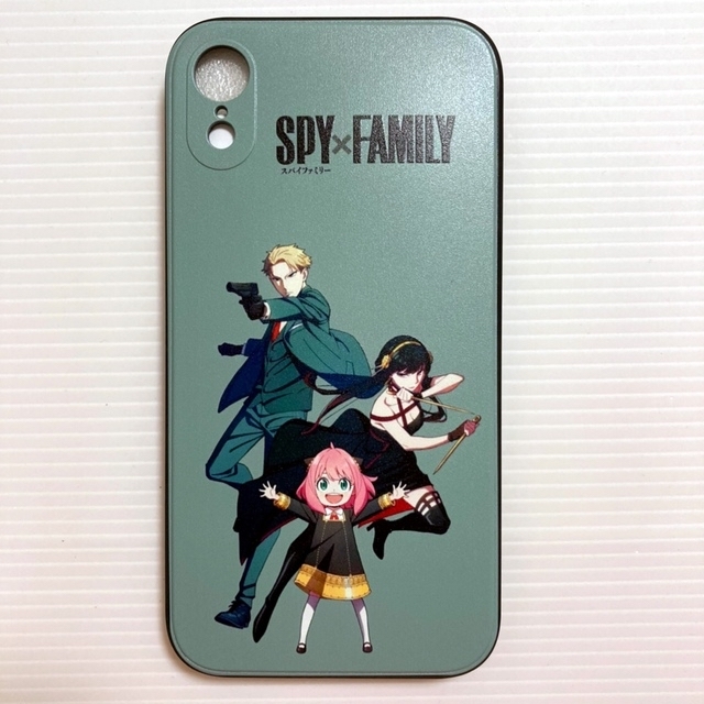 ☆ヒデ様専用☆【SPY×FAMILY】メイン3人 TPU黒【iPhone XR】の通販 by