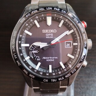 セイコー(SEIKO)のセイコー　GPS ソーラー　スポーチュラ　（アストロン同等品）腕時計(腕時計(アナログ))