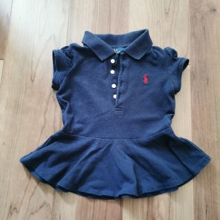 ポロラルフローレン(POLO RALPH LAUREN)のラルフローレン　ワンピース　ネイビー　3T 90 95 100(ワンピース)