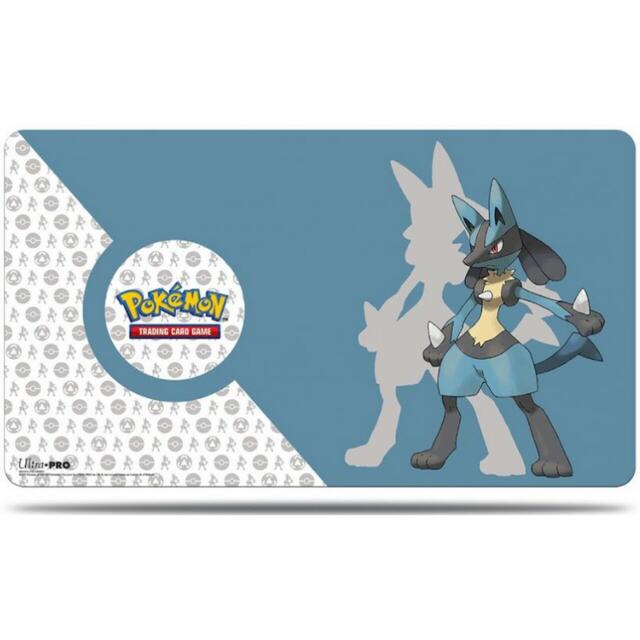 【海外ポケセン】ポケモンカード ウルトラプロ ルカリオ ラバープレイマット