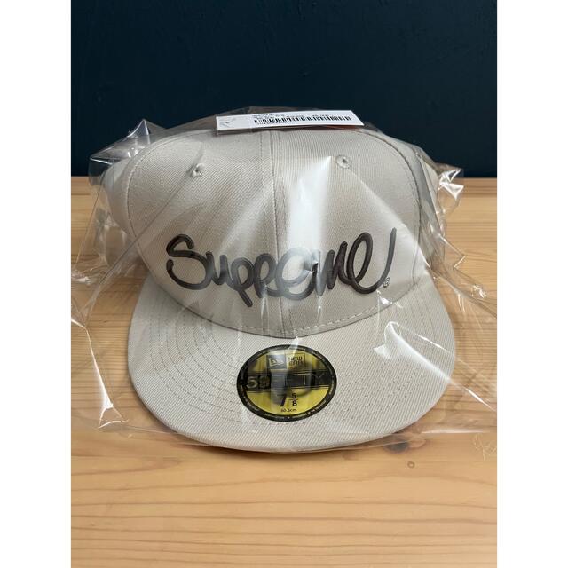Supreme - 新品未使用 Supreme Handstyle New Era 新品未使用Supreme Handstyle New Era "Stone"