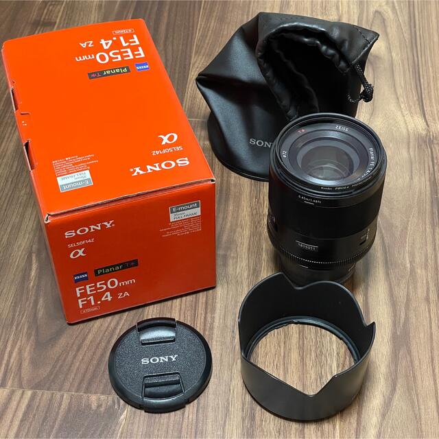 豪華 SONY - SEL50F14Z ZA F1.4 50mm FE T* 【美品】Planar レンズ(単焦点)