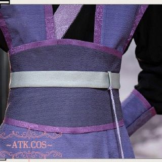 Q⑥7 公式 魔道祖師 江澄 少年 コスプレ 武器 鞭 剣 ウィッグ 靴の通販