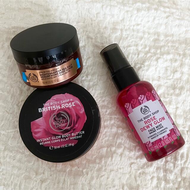 THE BODY SHOP(ザボディショップ)のザ・ボディショップ　ボディスクラブ、クリーム、ミスト化粧水 コスメ/美容のボディケア(ボディクリーム)の商品写真