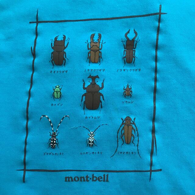 mont bell(モンベル)のRingo様　専用　mont-bell 昆虫120 + 110 キッズ/ベビー/マタニティのキッズ服男の子用(90cm~)(Tシャツ/カットソー)の商品写真