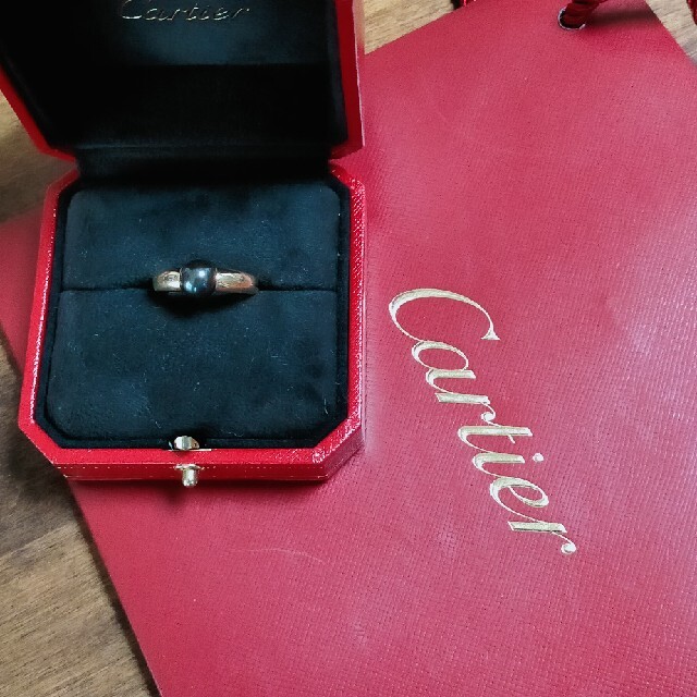 Cartier(カルティエ)のカルティエ ペルラリング52 レディースのアクセサリー(リング(指輪))の商品写真