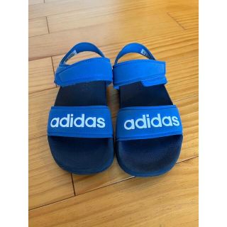 アディダス(adidas)のキッズ　スポーツサンダル　18㎝(サンダル)