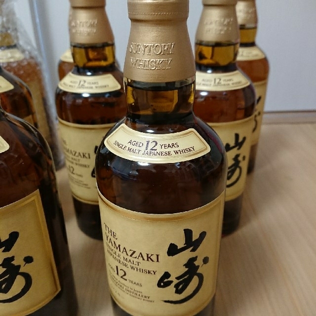 サントリー(サントリー)のサントリー【山崎 12年】  12本セット 新品未開封 食品/飲料/酒の酒(ウイスキー)の商品写真