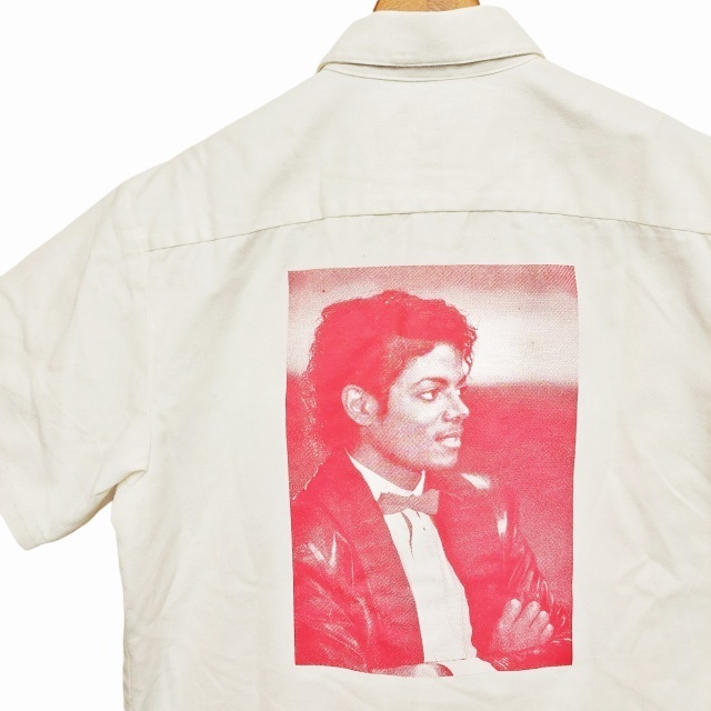 シュプリーム Michael Jackson S/S Work Shirt M