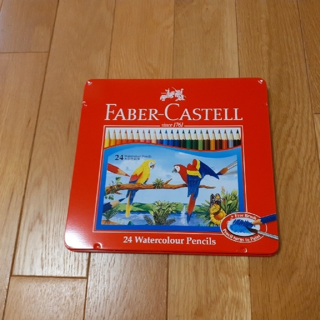 FABER-CASTELL(ファーバーカステル)の24色　水彩色鉛筆　FABER CASTELL エンタメ/ホビーのアート用品(色鉛筆)の商品写真