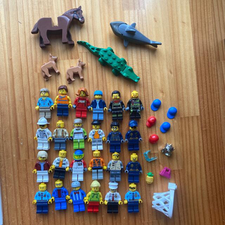 レゴ(Lego)のLEGO ミニフィギュア 動物 小物(知育玩具)