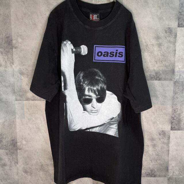 トップス ゆうじん様専用【希少】OASIS 90s Tシャツ XL ショッピング