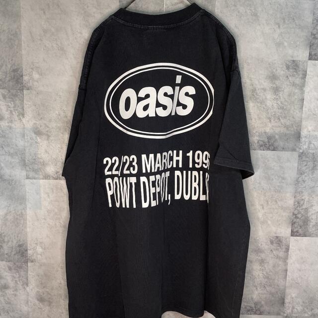 トップス ゆうじん様専用【希少】OASIS 90s Tシャツ XL ショッピング