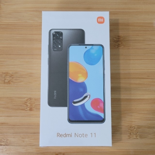 スマートフォン本体Xiaomi Redmi Note 11(グレー/64GB)