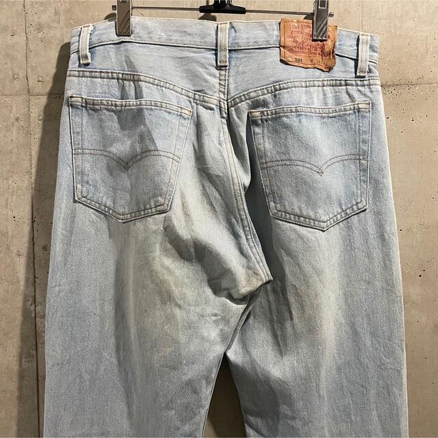 501 - levi's 501 usa製 クラッシュ デニム ダメージ グランジ ボロの