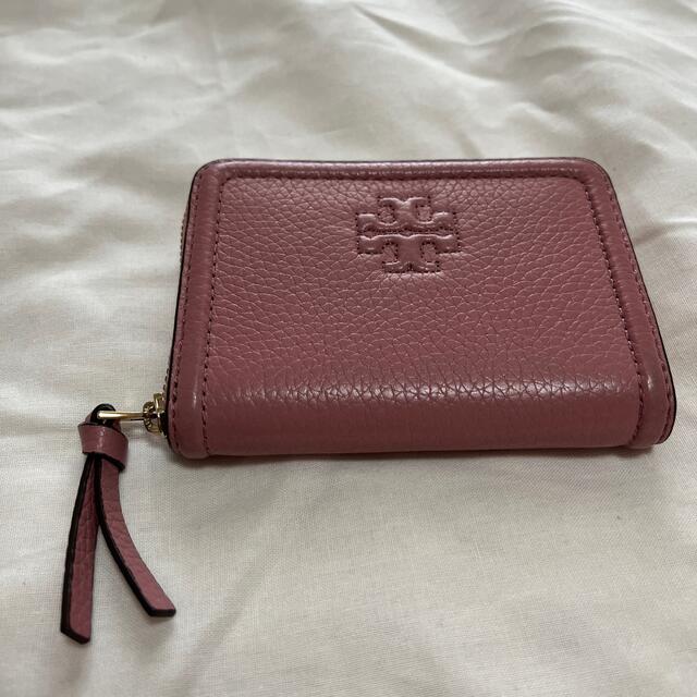 Tory Burch(トリーバーチ)の【最終値下げ】トリーバーチ　財布　カード　コインケース　レディース　ピンク　 レディースのファッション小物(財布)の商品写真