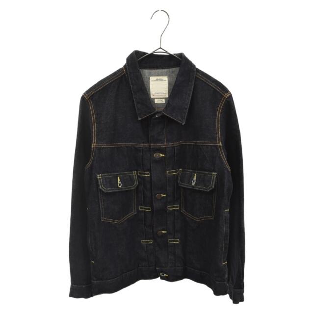 41センチ袖丈VISVIM ヴィスヴィム 19SS SS 101 JKT UNWASHED アンウォッシュド インディゴ デニムジャケット 0119105006001