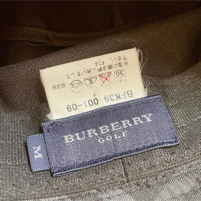 BURBERRY(バーバリー)のバーバリー BURBERRY 帽子 ハット  ブラック サイズ M  美品 レディースの帽子(ハット)の商品写真