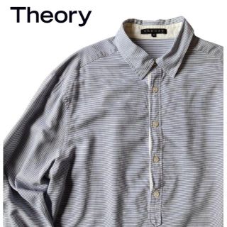 セオリー(theory)のセオリー Theory ブルーストライプ長袖シャツ(シャツ)