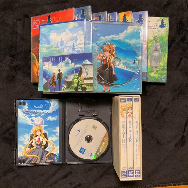アニメAIR 初回限定全巻セット + 劇場版AIR + PS2 AIR 限定版 | www