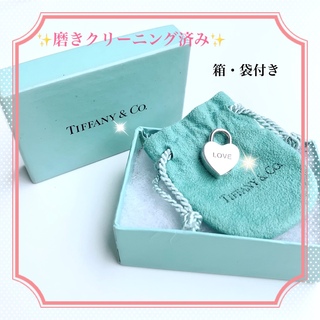 Tiffany & Co. - 美品【正規品】ティファニー　パドロックチャーム  ペンダントトップ  sv925