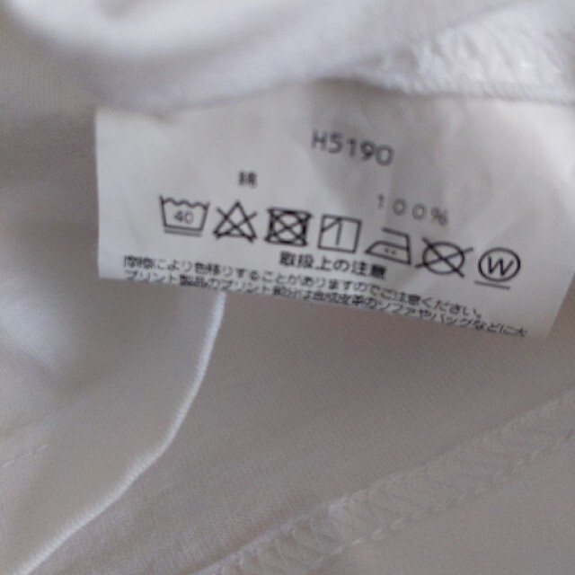 Hanes(ヘインズ)のHanes　ビーフィーTシャツ　白 メンズのトップス(Tシャツ/カットソー(半袖/袖なし))の商品写真