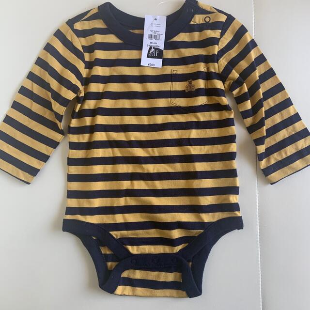 babyGAP(ベビーギャップ)の新品未使用✴︎ babygap babyGAP ロンパース 2枚セット キッズ/ベビー/マタニティのベビー服(~85cm)(ロンパース)の商品写真