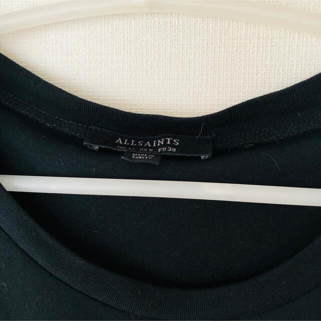 ZARA(ザラ)の日曜までSALE⭐︎allsaints london ブラック タンク レディースのトップス(Tシャツ(半袖/袖なし))の商品写真