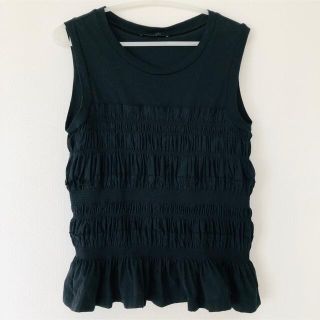 ザラ(ZARA)の日曜までSALE⭐︎allsaints london ブラック タンク(Tシャツ(半袖/袖なし))