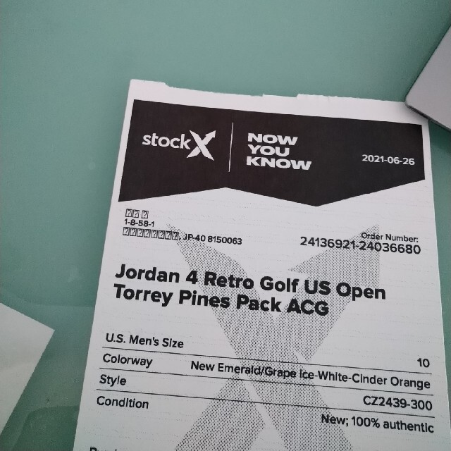 NIKE(ナイキ)の【日本未発売】Jordan4　Retro Golf Torrey Pines スポーツ/アウトドアのゴルフ(シューズ)の商品写真