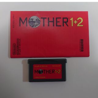 ゲームボーイアドバンス(ゲームボーイアドバンス)のMOTHER 1+2　GBAソフト　任天堂(携帯用ゲームソフト)