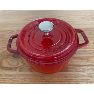 ストウブ(STAUB)のストウブ　ピコ ココット ラウンド チェリー 16cm(鍋/フライパン)