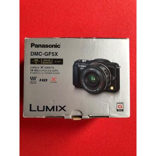 パナソニック(Panasonic)のPanasonic LUMIX デジタル一眼カメラ レンズキット DMC-GF5(ミラーレス一眼)