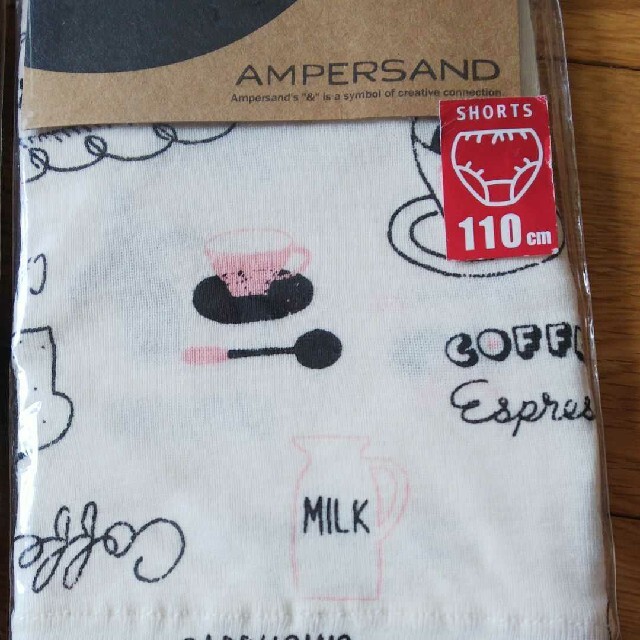 ampersand(アンパサンド)の新品  ampersand ショーツ パンツ  下着  110  プティマイン キッズ/ベビー/マタニティのキッズ服女の子用(90cm~)(下着)の商品写真