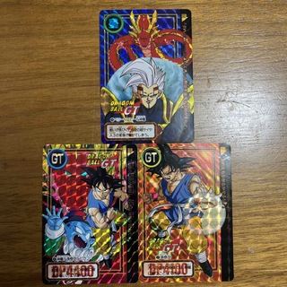 ドラゴンボール(ドラゴンボール)のドラゴンボールGT カード　3枚セット(カード)