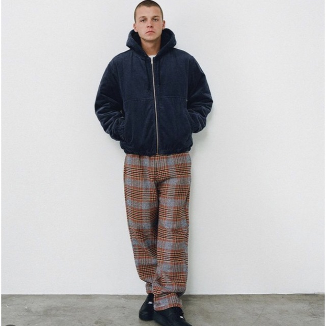 stussy 2021ss loose plaid bryan pant