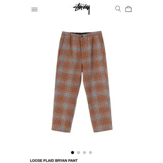 ステューシー(STUSSY)のstussy 2021ss loose plaid bryan pant(スラックス)