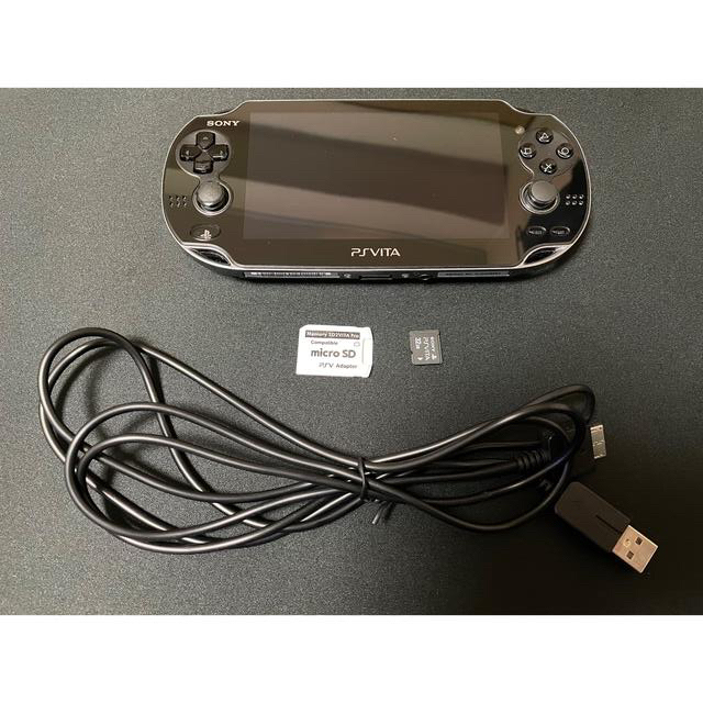 PlayStation Vita(プレイステーションヴィータ)のPSVita PCH-1000 変革導入済 エンタメ/ホビーのゲームソフト/ゲーム機本体(携帯用ゲーム機本体)の商品写真