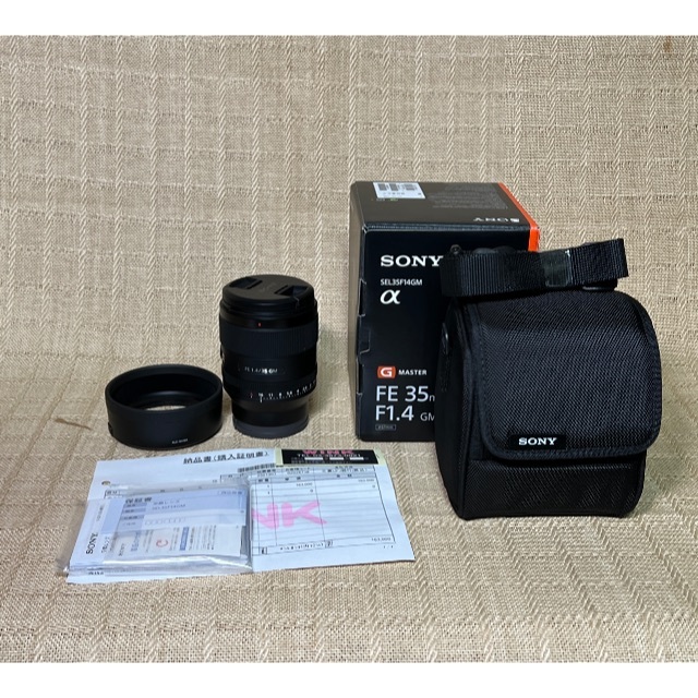 SONY(ソニー)のGarise様専用　メーカ保証書あり　FE35mm F1.4GM スマホ/家電/カメラのカメラ(レンズ(単焦点))の商品写真