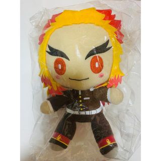 一番くじ 鬼滅の刃 ～鬼殺の志 弐～ E賞 ちょこのっこぬいぐるみ 煉獄杏寿郎(キャラクターグッズ)