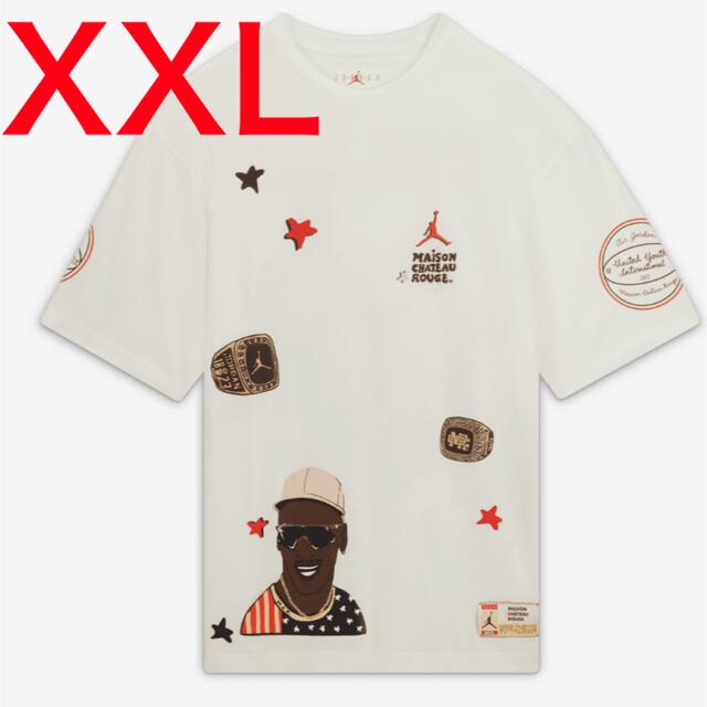 NIKE(ナイキ)のXXL jordan メゾン　シャトールージュ　tee tシャツ メンズのトップス(Tシャツ/カットソー(半袖/袖なし))の商品写真
