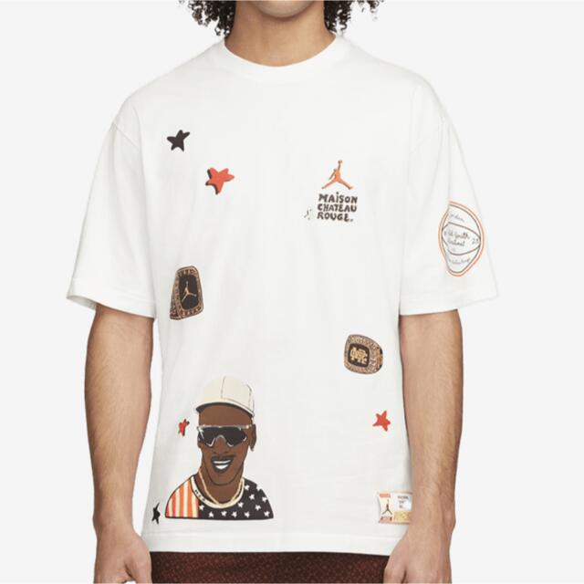 NIKE(ナイキ)のXXL jordan メゾン　シャトールージュ　tee tシャツ メンズのトップス(Tシャツ/カットソー(半袖/袖なし))の商品写真