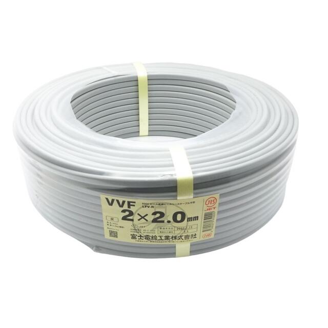 富士電線　VVFケーブル　3×1.6mm 100m×2巻　未使用品　2巻セット