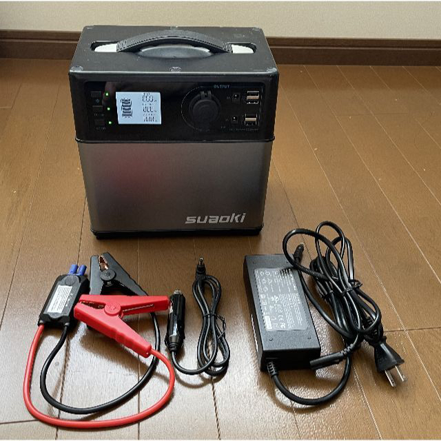 SUAOKI ポータブル電源 PS5B 120,000mAh/400Wh スマホ/家電/カメラのスマートフォン/携帯電話(バッテリー/充電器)の商品写真